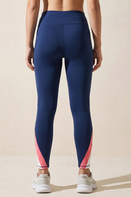 Zelocity Quick Dry Gym Leggings - Medieval Blue — image 2